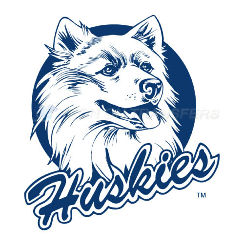 UConn Huskies Logo T-shirts Iron On Transfers N6659 - Click Image to Close